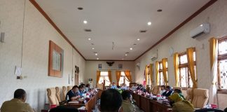 Tengah berlangsung rapat Banggar DPRD Pati