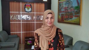 Ketua KPU Kabupaten Kudus Naily Syarifah, (Foto : Adam Naufaldo)