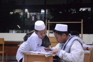 Ilustrasi santri ponpes Darunnajah (foto: Ponpes Darunnajah Jakarta)