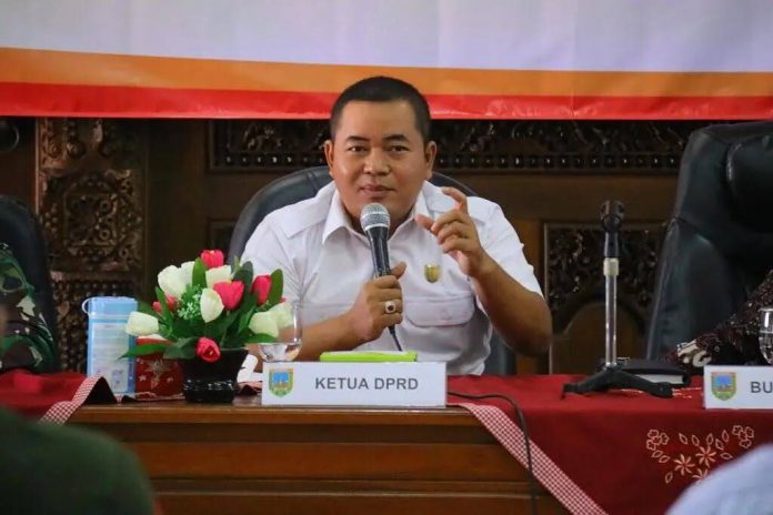Ketua DPRD Kabupaten Kudus Masan, (Foto : Adam Naufaldo)