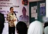 Bupati Pati Haryanto saat sambutan dalam kegiatan penyerahan sertifikat tanah PTSL di Desa Sukoharjo, Margorejo, Jumat (12/8/2022)
