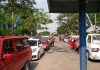 Tampak ratusan mobil berjejer meriahkan Hari Kemerdekaan Republik Indonesia di Balai Jagong Kudus, (Foto : Adam Naufaldo)