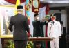 Henggar Budi Anggoro dilantik Gubernur Jawa Tengah, Ganjar Pranowo di Semarang, Senin (22/8/2022) malam