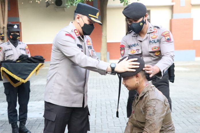 Pembaretan Bintara Remaja Polres Kudus, (Foto : Adam Naufaldo) Pembaretan Bintara Remaja Polres Kudus, (Foto : Adam Naufaldo)