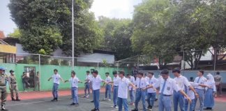 Puluhan pelajar diamankan Satpol PP Pati yang kedapatan bolos saat berlangsung kegiatan jam belajar