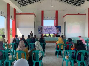 Kegiatan sosialisasi pemberantasan cukai tembakau ilegal di Balaidesa Mojolujur, Kecamatan Jaken, Pati