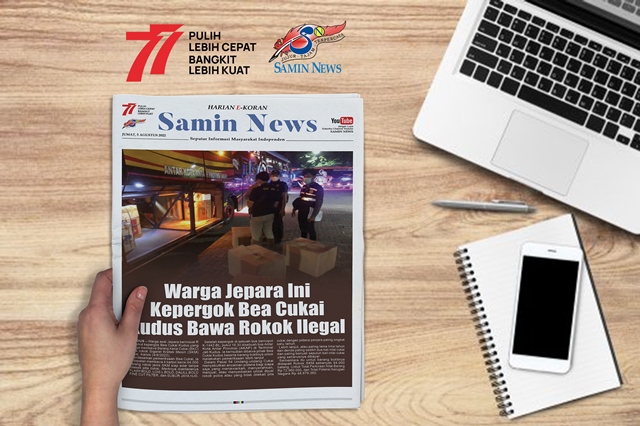 E-Koran Samin News Edisi 5 Agsutus