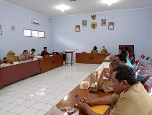 Dispermades gelar rakor dengan Kasi PMD se-Kabupaten Pati di Ruang Pertemuan Kantor Dispermades, Selasa (6/9/2022)