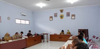 Dispermades gelar rakor dengan Kasi PMD se-Kabupaten Pati di Ruang Pertemuan Kantor Dispermades, Selasa (6/9/2022)
