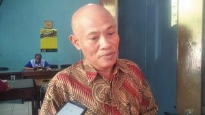 Suba'an Abdul Rochman selaku Pimpinan FSP RTMM-SPS saat ditemui dikantornya, (Foto : Adam Naufaldo)