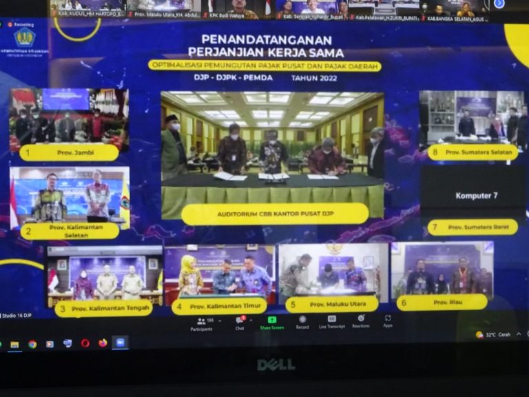 Optimalisasi Pajak Daerah dengan Direktorat Jenderal Pajak