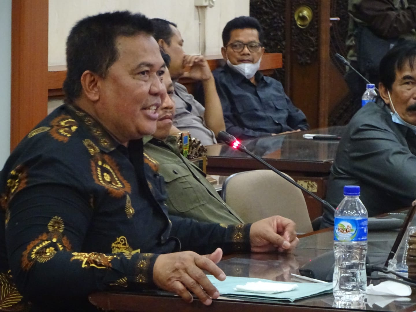 Anggota DPRD Kabupaten Kudus Fraksi PKB Ilwani saat berada di Ruang Rapat Paripurna