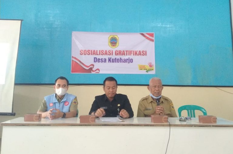 Pemdes Kutoharjo Ditetapkan Desa Antikorupsi