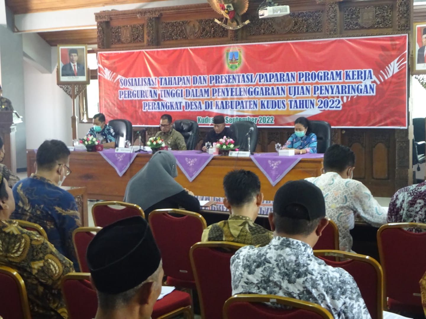 Sosialisasi Perangkat Desa Kabupaten Kudus 2022