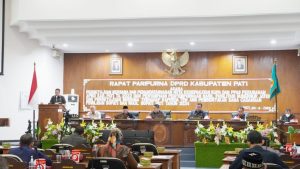 Berlangsung rapat paripurna DPRD Pati