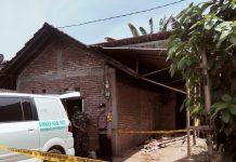 Sebuah rumah terbakar di Jambean, Sidokerto, Kecamatan Pati Kota, Sabtu (24/9/2022)