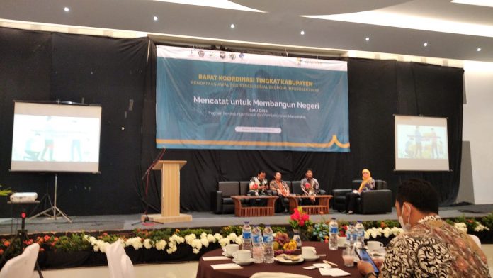 Rapat Koordinasi mengenai pendataan Regsosek 2022 yang digelar oleh Badan Pusat Statistik Kudus Rapat Koordinasi mengenai pendataan Regsosek 2022 yang digelar oleh Badan Pusat Statistik Kudus