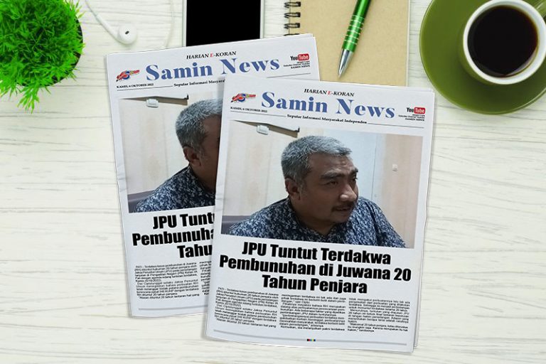 E-Koran Samin News Edisi 6 Oktober  2022