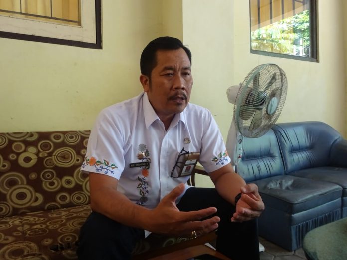Kepala Dinas Pemberdayaan Masyarakat Desa (PMD) Kabupaten Kudus Adi Sadhono Murwanto saat ditemui di kantornya
