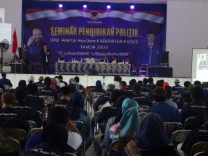 Seminar Pendidikan Politik kader NasDem guna mempersiapkan 2024