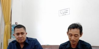 Ketua DPD Partai Nasdem Kabupaten Pati, Ali Mundir (kanan)