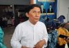 Ketua Forum Komunikasi Relawan Anies Baswedan (FKARB) Kudus saat ditemui di Kantor DPD NasDem Kudus seusai kegiatan