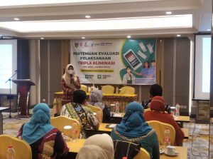 Dinkes Kudus melakukan Pertemuan Evaluasi Pelaksanaan Triple eliminasi (HIV, Sipilis, dan Hepatitis B) yang diselenggarakan di Hotel Hom bersama pihak 10 Rumah sakit dan 9 Kecamatan