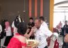 Penjabat (Pj) Bupati Pati, Henggar Budi Anggoro saat menghadiri sosialisasi gempur rokok ilegal
