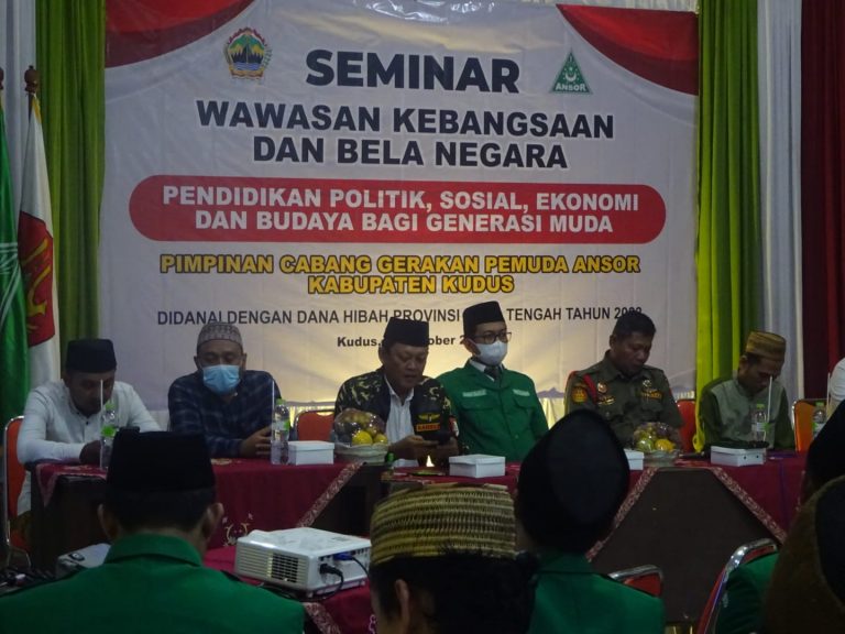 Jelang 2024, Ansor Kudus Berikan Pendidikan Politik ke Kadernya