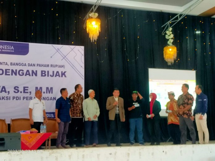 Sosialisasi Uang Rupiah Baru Perwakilan Bank Indonesia Jawa Tengah dan Komisi XI DPR RI fraksi PDIP Perjuangan