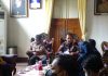 Audiensi FKDK kepada Bupati Kudus Hartopo di Pendopo Terkait Konvoi yang akan digelar.