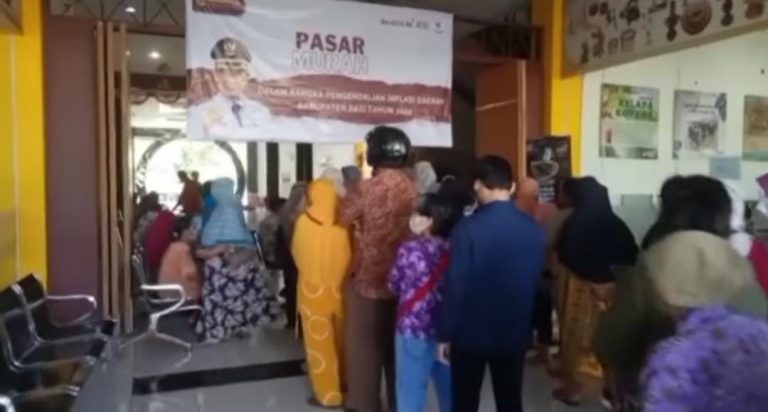 Gelar Pasar Murah, Disdagperin Sediakan 1000 Paket Sembako