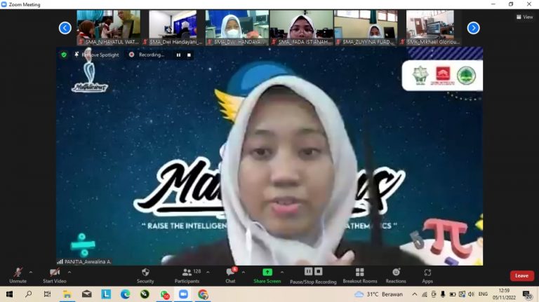 200 SMP dan SMA se-Indonesia Ikuti Seleksi Olimpiade HMPS Matematika IAIN Kudus