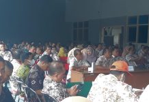 sebanyak 160 desa saat mengikuti acara Bankeu APBD perubahan 2022