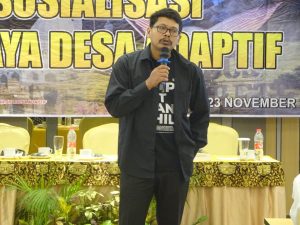 Koordinator Kampung Budaya Piji Wetan (KBPW) Kudus Muchamad Zaini atau yang akrab disapa Jesi usai ditemui disela kegiatannya