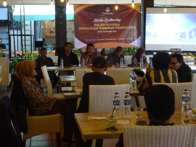 Sukseskan Pemilu 2024, KPU Kudus Gelar Media Gathering