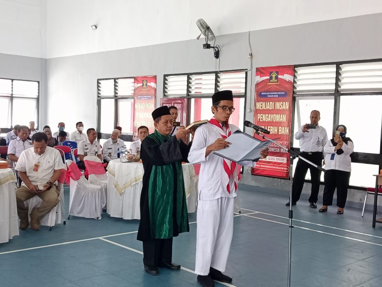 SC Napiter Lapas Pati Ikrar Setia pada NKRI