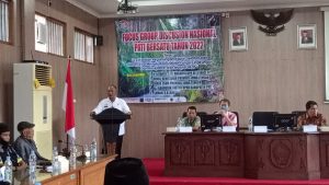 FGD lintas sektoral di Ruang Penjawi Setda Pati, Rabu (21/12/2022)