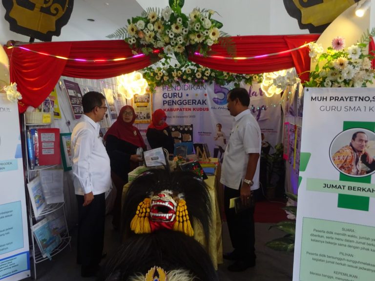 Lokakarya ke-7, Pameran Gelar Karya Calon Guru Penggerak di Kudus Berlangsung Meriah