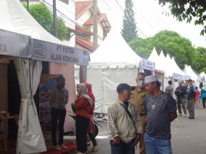 Tampak beberapa Stand expo UMKM yang digelar