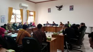 Berlangsung audiensi tenaga promotor kesehatan dengan Komisi D DPRD Pati, Kamis (5/1/2023)