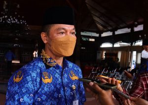 Foto: Bupati Kudus Hartopo saat berada di Pendopo Kabupaten Kudus (Istimewa)