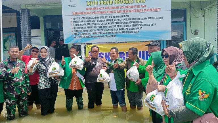 Fraksi PPP Pati Kirim Bantuan Sembako Bagi Korban Banjir