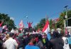 Nelayan di Pati menggelar aksi di sekitar Alun-alun Pati