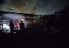 Gudang RS KSH Pati terbakar, Rabu (18/1/2023) dini hari tadi (Samin News/istimewa)