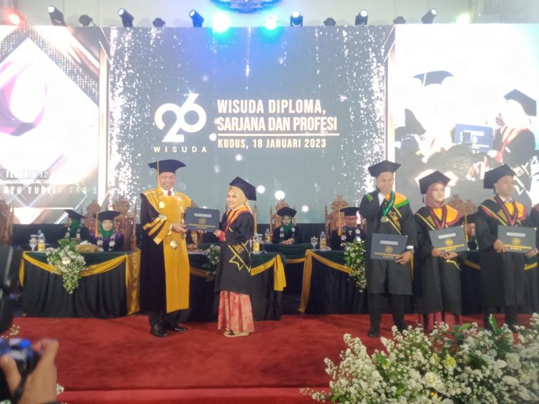 Universitas Muhammadiyah Kudus Luluskan 806 Wisudawan yang Siap Kerja