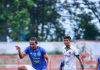 Ilustrasi: pemain Persiku saat sedang merebut bola