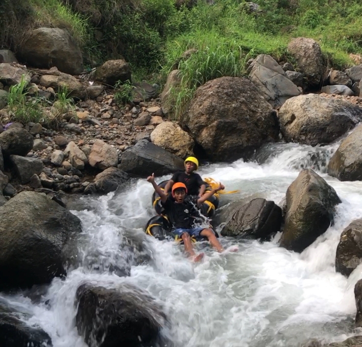 Foto: salah satu wahana wisata di Lenk Dopang yang akan digunakan untuk Arum jeram