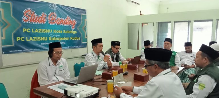 Adakan Studi Tiru, Pengurus Laziznu Salatiga Kunjungi Kabupaten Kudus