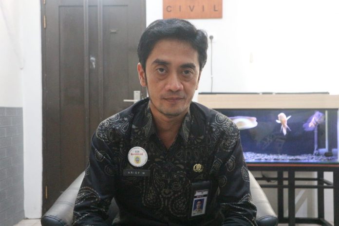 Kepala Bidang Cipta Karya pada Dinas Pekerjaan Umum dan Tata Ruang (DPUTR) Kabupaten Pati, Arif Wahyudi
